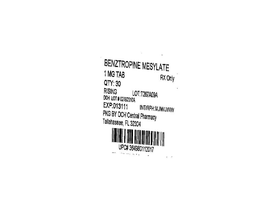 BENZTROPINE MESYLATE